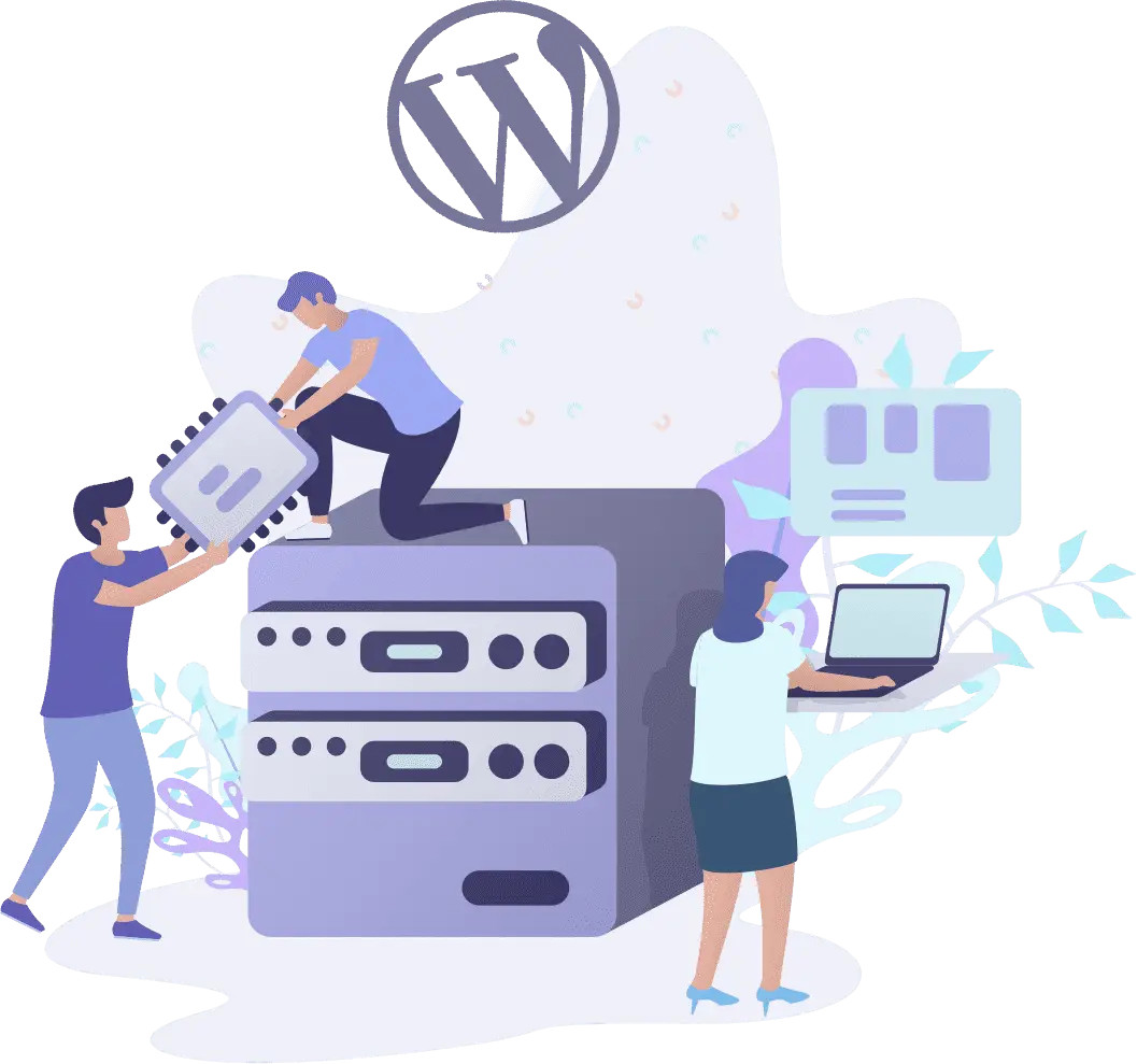 Server Hosting Thailand techs working